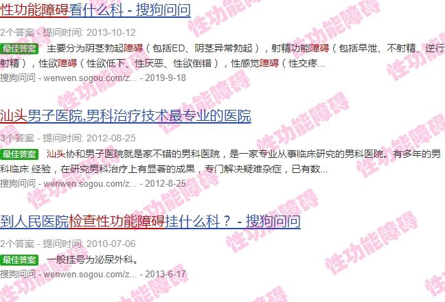 汕头能做性功能障碍检查的医院 - 汕头能做性功能障碍检查