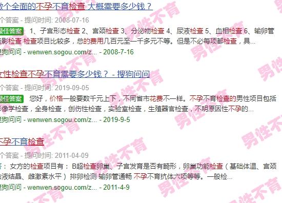 汕头女性不孕检查的费用是多少 - 汕头女性不孕检查的费用